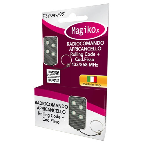 RADIOCOMANDO APRICANCELLO MAGICO x universal 433/868 MHz