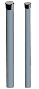 PALO MT. 2 2 mm DIAM. 28 1' PEZZO