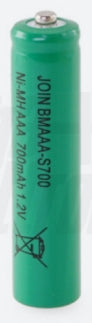 BATTERIA Ni-Mh AAA - 1,2V 700mAh RICARICABILE