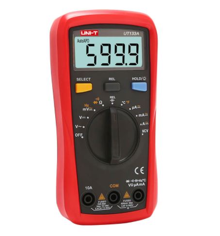 TESTER DIGITALE UNI-T AUTORANGE DA 600V UT133A