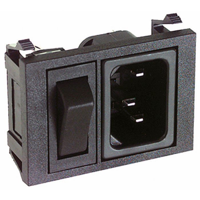 SPINA PANNELLO TRIPOLARE CON INTERRUTTORE