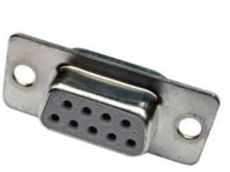 CONNETTORE A VASCHETTA  9 POLI FEMMINA