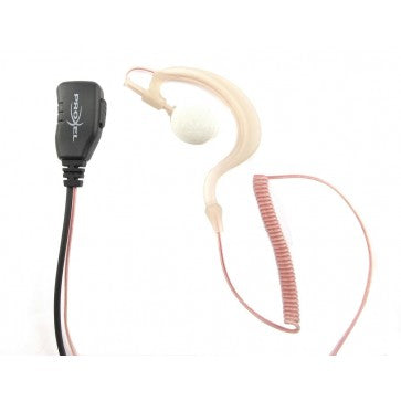 MICRO AURICOLARE CON SUPPORTO PER KENWOOD SPIRALATO TRASP.