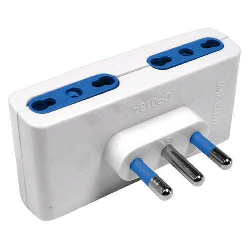 ADATTATORE QUADRUPLO SPINA 16A/4 PRESE 10-16A