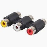 RACCORDO 3 PRESE RCA / 3 PRESE RCA