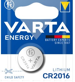 BATTERIA AL LITHIO VARTA CR 2016