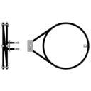 RESISTENZA FORNO VENTILATO DIAM.190 W2000 V230