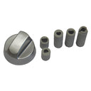 MANOPOLA UNIVERSALE SILVER +5 RACCORDI