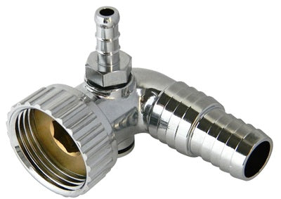 RACCORDO CROMATO PORTAGOMMA LAVATRICE-ASCIUGATRICE