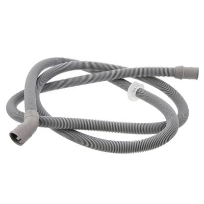 TUBO SCARICO, LUNGHEZZA 2,34 M . DIAMETRO ESTERNO ATTACCO CURVO:2,8CM DIAMETRO ESTERNO 3 CM. ATTACCO DRITTO DIAMETRO INTERNO 2,2 CM, ESTERNO 2,7 CM