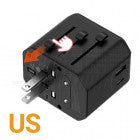 ADATTATORE UNIVERSALE CON PRESA DI RICARICA USB-A e USB-C 2,1A max