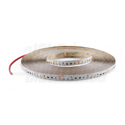 STRISCIA LED 140Led/m 2835 0.2W - 24Vdc - 15W/m - BIANCO CALDO - LONG DISTANCE 15m