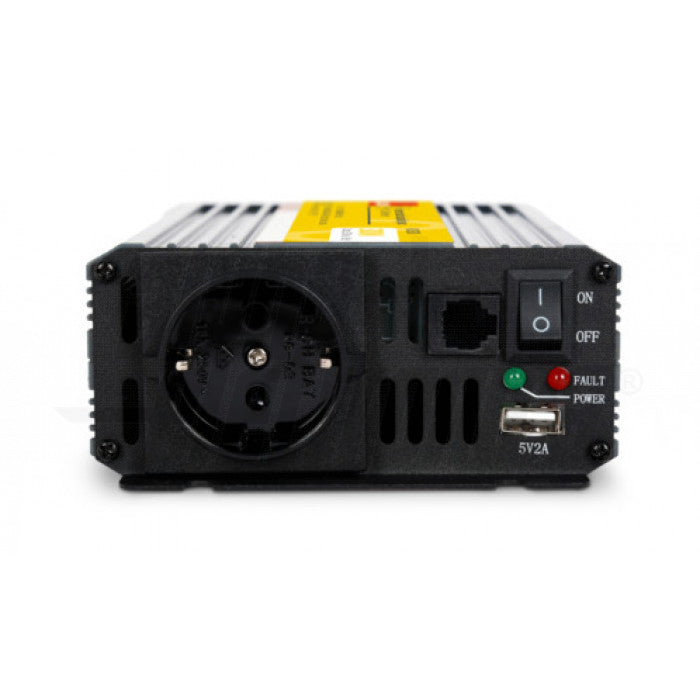 INVERTER ONDA PURA 600W Ingresso: 12Vdc, Uscita: 230Vac - off-grid