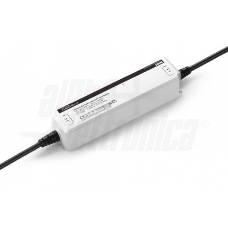 ALIMENTATORE PER LED A TENSIONE COSTANTE 150W - 24Vdc - IP67 Waterproof