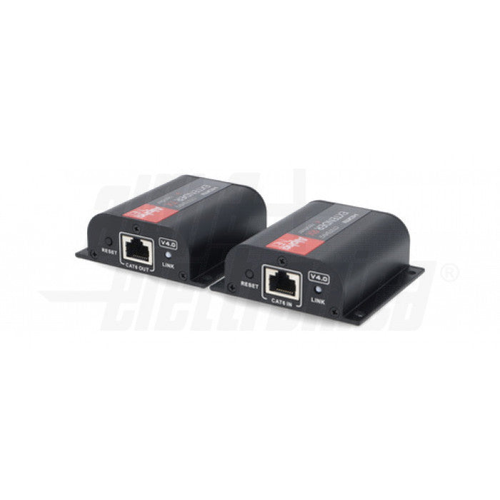 EXTENDER HDMI® - 4K UHD@30Hz 40m (1080p 70m)- IR - Cat.5e/6