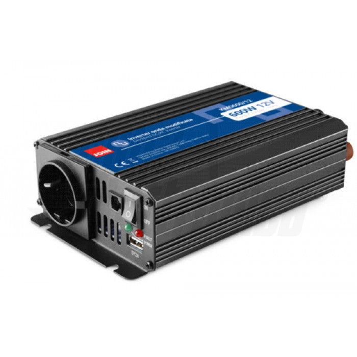 INVERTER ONDA MODIFICATA 600W Ingresso: 12Vdc, Uscita: 230Vac - Off-grid