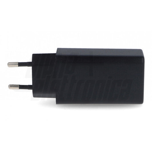CARICATORE 2 USB 1C e 1A - GaN 65W Power Delivery - Nero