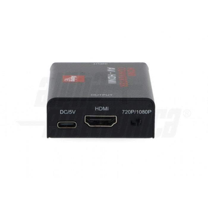 CONVERTITORE DA COMPOSITO + AUDIO ANALOGICO L/R a HDMI - Con scaler