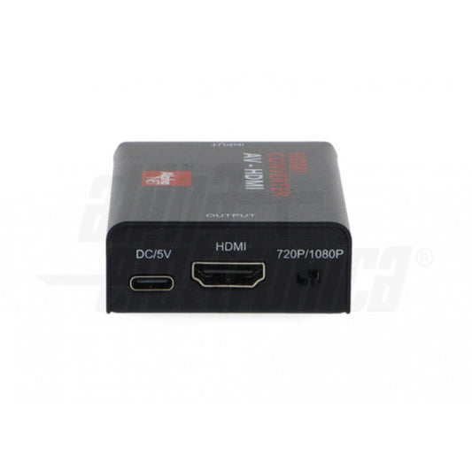 CONVERTITORE DA COMPOSITO + AUDIO ANALOGICO L/R a HDMI - Con scaler