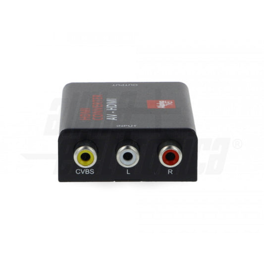 CONVERTITORE DA COMPOSITO + AUDIO ANALOGICO L/R a HDMI - Con scaler