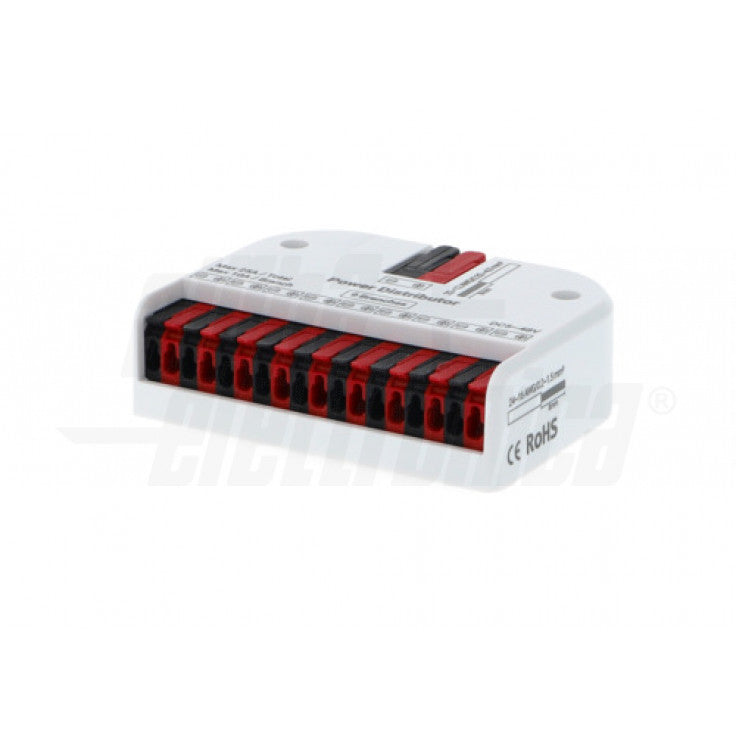 MORSETTO SPLITTER 9 USCITE - Monocolore