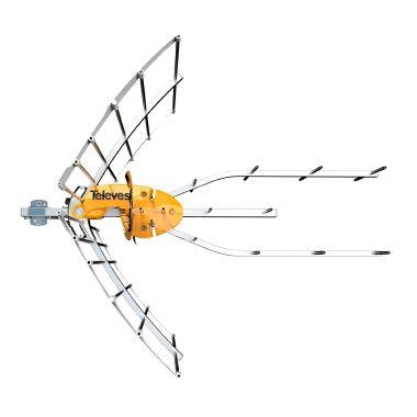 ANTENNA ELLIPSE UHF (C21-60) + AMP. AUTOAL
