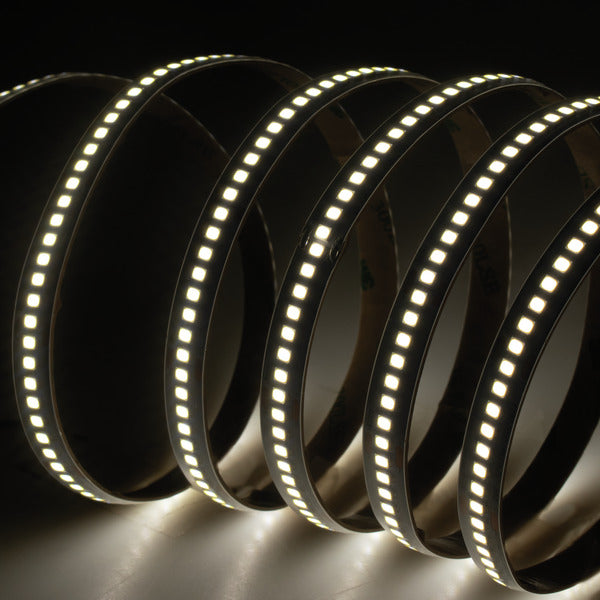 STRISCIA 240LED/m, 2835 IP65H, 24V 13,4W/m, L.NATURALE 4000K±5%, 1950lm/m, CRI80 PREZZO per 5m G3A - PCB 10mm