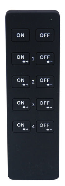 RADIOCOMANDO DIMMER MONOCOLORE ON/OFF, 4 Zone RF2.4GHz