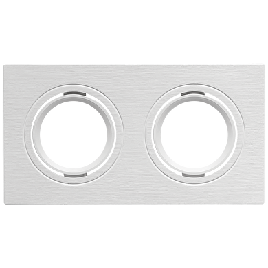 GHIERA DA INCASSO PER 2 FARETTI GU10