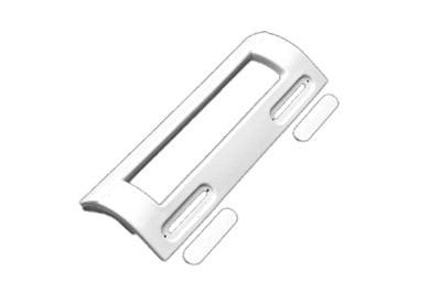 MANIGLIA FRIGO Fissaggio min 85 mm / max 160 mm TIPO ECONOMICO ECONOMIC TYPE Bianco - White