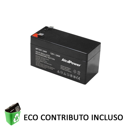 ACCUMULATORE PIOMBO 12V   1,2AH