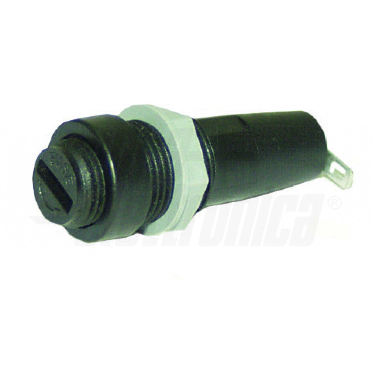 PORTAFUSIBILE DA PANNELLO PER FUSIBILI 5x20mm