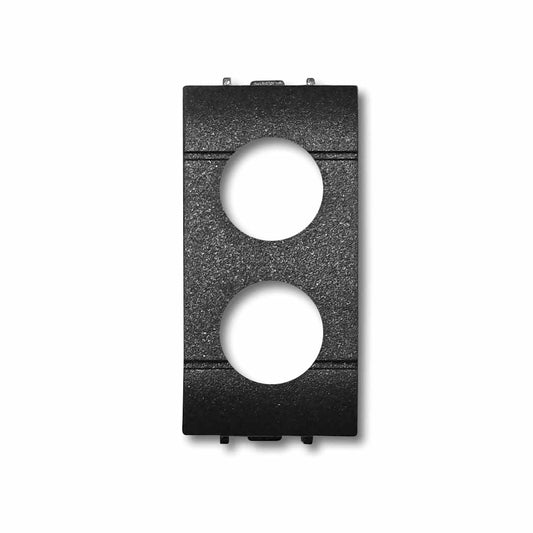 ADATTATORE PRESE DEMIX TICINO LIVING INTERNATIONAL INTERNA NERA