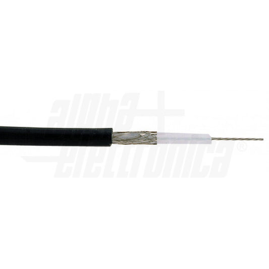 CAVO COASSIALE RG58C/U 50Ω - DIAM.4,95mm - RAME TREFOLO - 100m