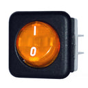 INTERRUTTORE BIPOLARE LUMINOSO ARANCIO