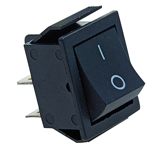 INTERRUTTORE 0-1 15A 250Vac TASTO NERO