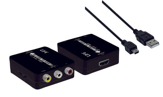 HDMI CONVERTITORE da A/V (CVBS) ad HDMI (tipo MINI)