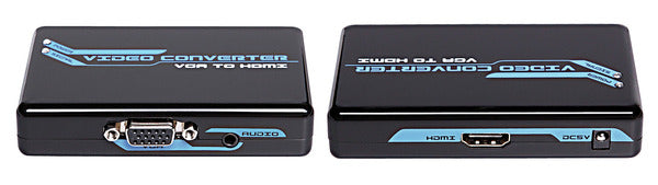 HDMI CONVERTITORE da VGA+AUDIO ad HDMI (alimentatore 5V DC incluso)