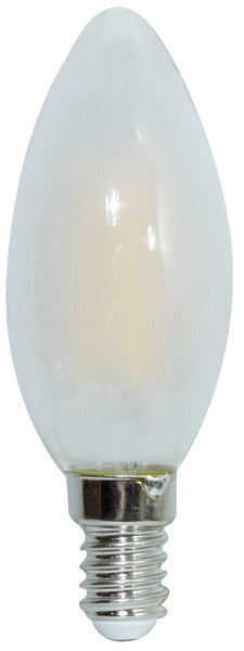 LAMPADA LED CANDELA C35 serie FILAMENTO FROST E14