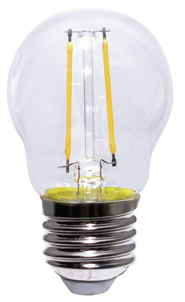 LAMPADA LED G45 serie Filamento Trasparente, E27, 6.5W, FA320°, 4000K, 220Vac, LM806, CRI80, 45*78mm, Classe E