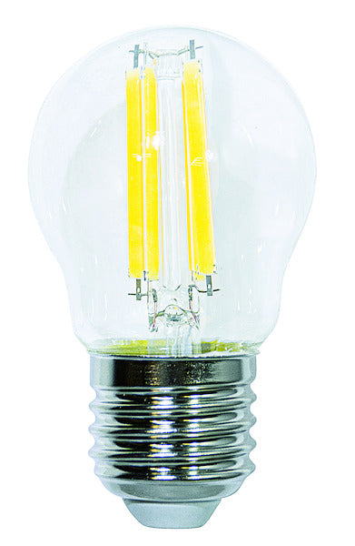LAMPADA LED G45 serie FILAMENTO TRASPARENTE E27, 6.5W,  2700K