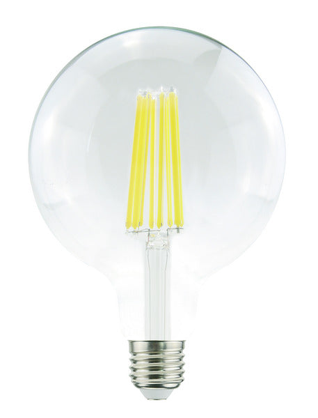 LAMPADA LED GLOBO G125 serie Filamento Trasp., E27, 18W, FA320°, 2700K,220Vac,LM2450,CRI80, 125*178mm, Classe D