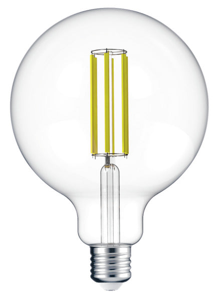 LAMPADA LED GLOBO G125 serie Filamento Trasp., E27, 11W, FA320°, 3000K,220Vac,LM1521,CRI80, 125*178mm, Classe D