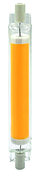 LAMPADA LED COB R7s-L118 in Vetro, 9W, 3000K, 220Vac, 1000LM