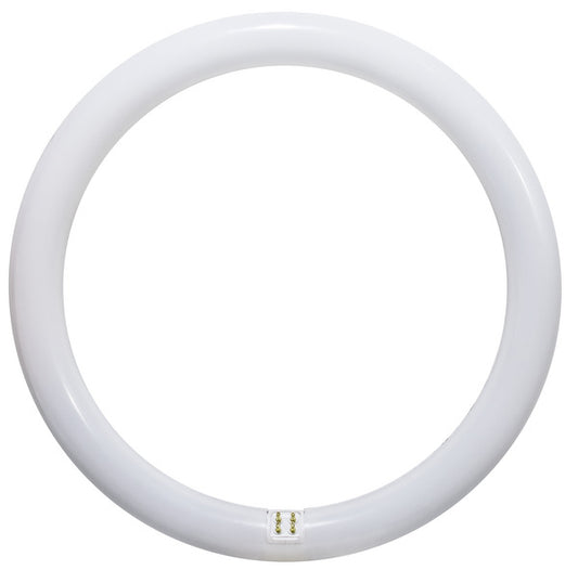 LAMPADA LED CIRCOLINA T9, 220Vac, G10q, 14W, FA200°, 4000K, 1400LM, CRI80, D.215mm, Classe F