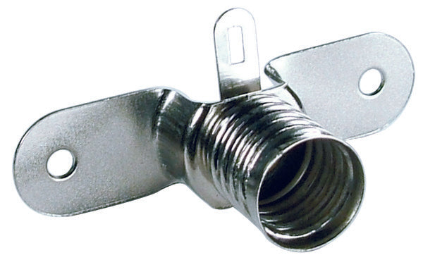 PORTA LAMPADA ATTACCO E10 CON TERMINALI A SALDARE