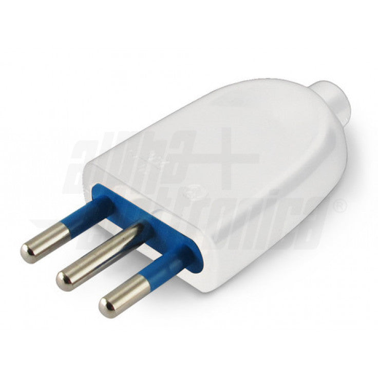 SPINA DI CONNESSIONE 3 POLI ITALIA 10A BIANCA
