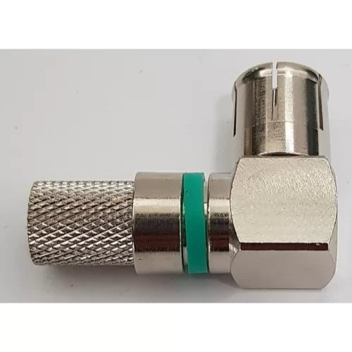 PRESA IEC 90° AD AVVITARE  6.7mm CON O'RING PER CAVO