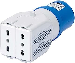 ADATTATORE IC 2P+T 16A 230V 2X2P+T B