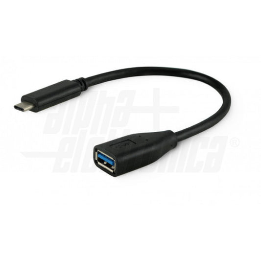 CAVO USB 3.0 DA SPINA USB tipo "C" A PRESA USB tipo "A" - 0,2 M